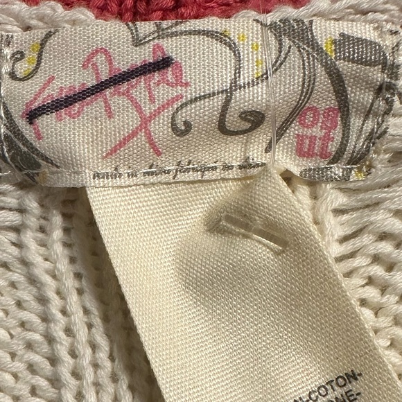 NWOT Coastal Prep Poncho Vest Cable Knit - Picture 4 of 5